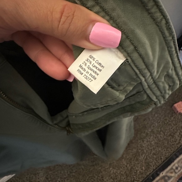 Sonoma Women's Flare & Wide Leg Jeans - Olive Green - Picture 5 of 5